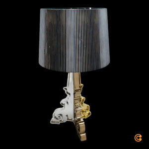 B-Ware Kartell Tischleuchte Lampe LED Bourgie multicolor titan höhenverstellbar Dimmer