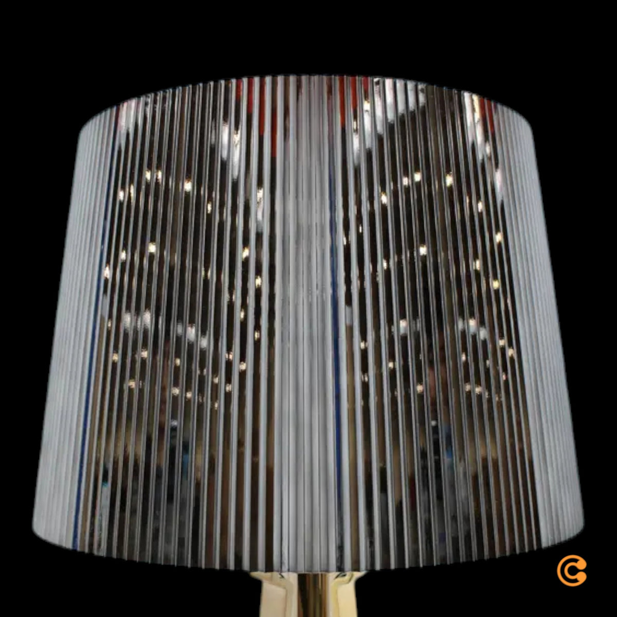 Kartell Tischleuchte Lampe LED Bourgie multicolor titan höhenverstellbar Dimmer - 8058967093384