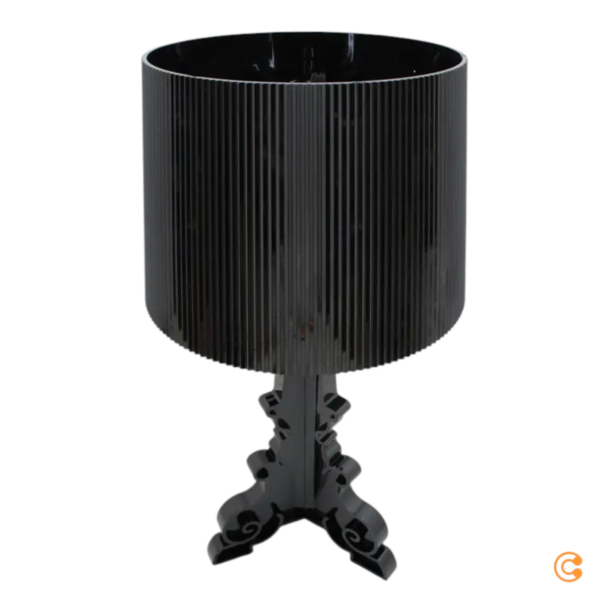 Kartell Tischleuchte Lampe Bourgie LED schwarz Kunststoff dimmbar höhenverstellb - 8058967309560