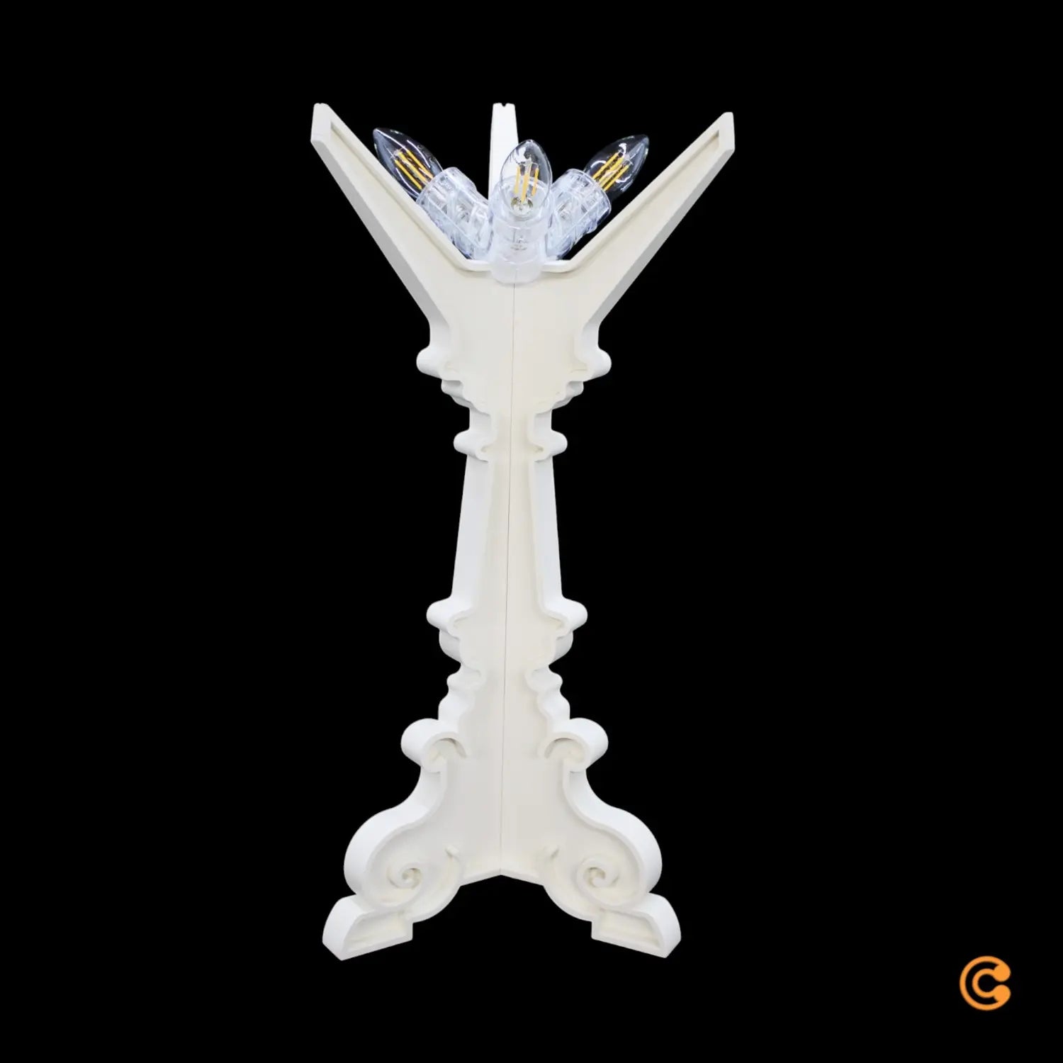 B-Ware Kartell Tischleuchte Lampe Led Bourgie Leuchte E14 Weiß Dimmbar Warmweiß - 8058967311822