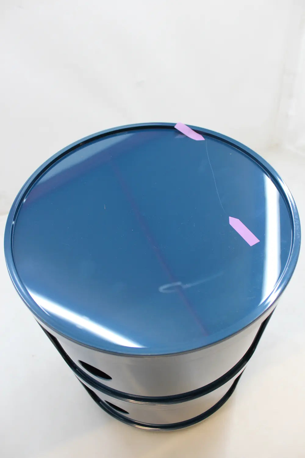 B-Ware Kartell Componibili 4966 Schrank Container Aufbewahrungsbox Blau Siehe Text/Foto