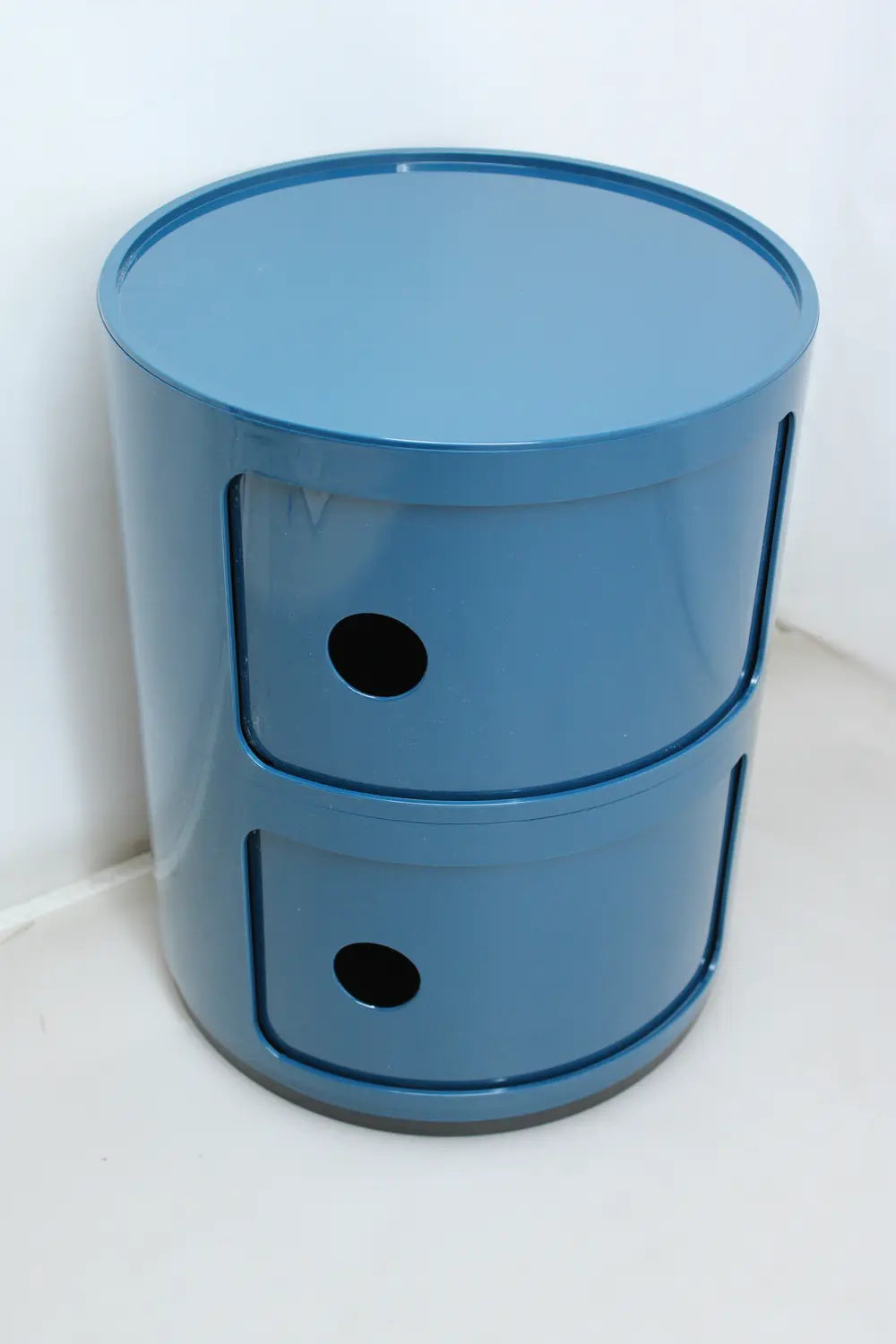 B-Ware Kartell Componibili 4966 Schrank Container Aufbewahrungsbox Blau Siehe Text - 8058967253528