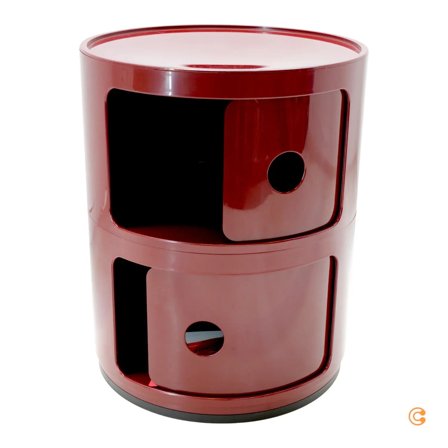 B-Ware Kartell Componibili Container Aufbewahrung Burgundy 2 Fächer Abs Siehe Text/Foto - 8058967361384