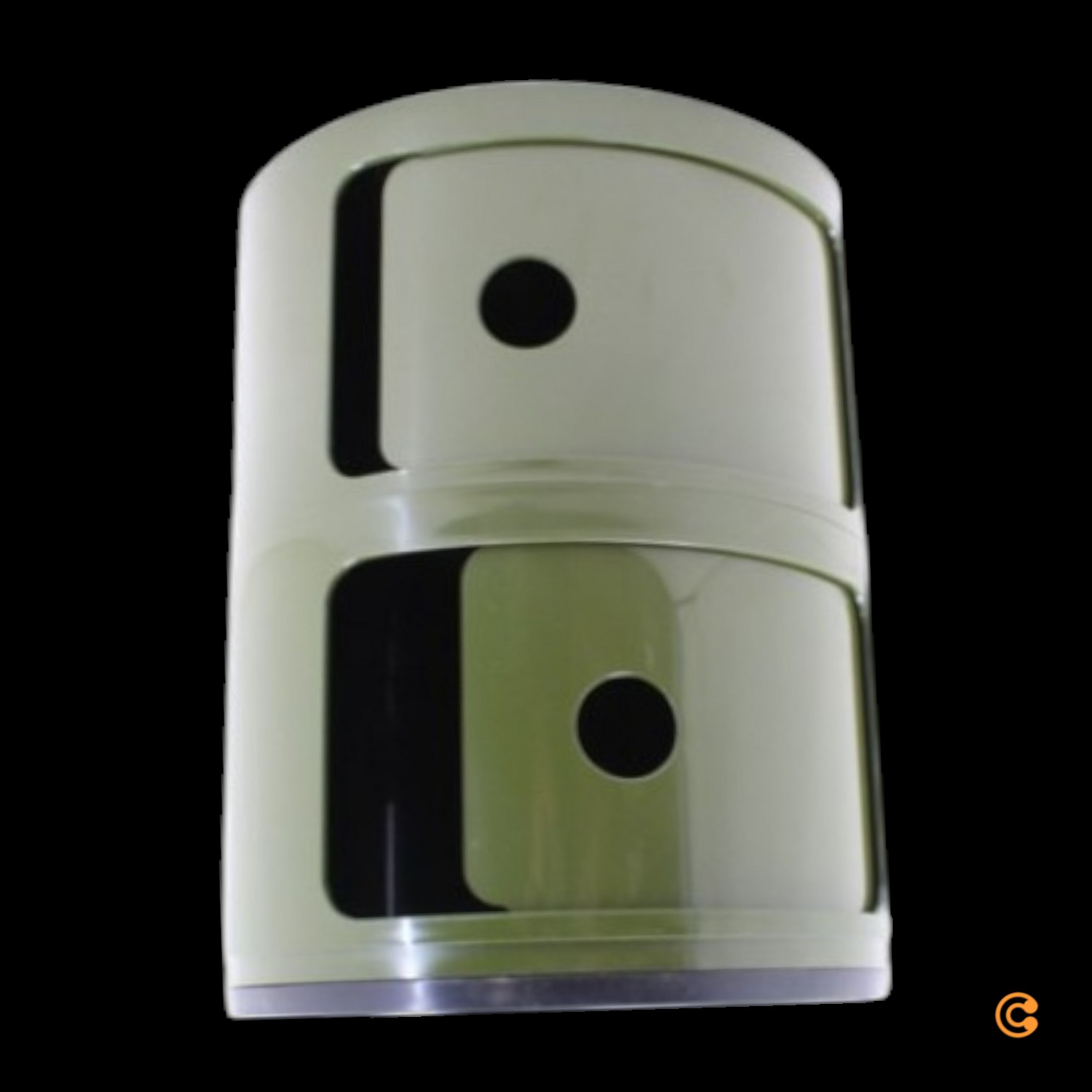 B-Ware Kartell Componibili 4966 Aufbewahrungsbox Container Schrank Grün Siehe Text/Foto - 8058967253542