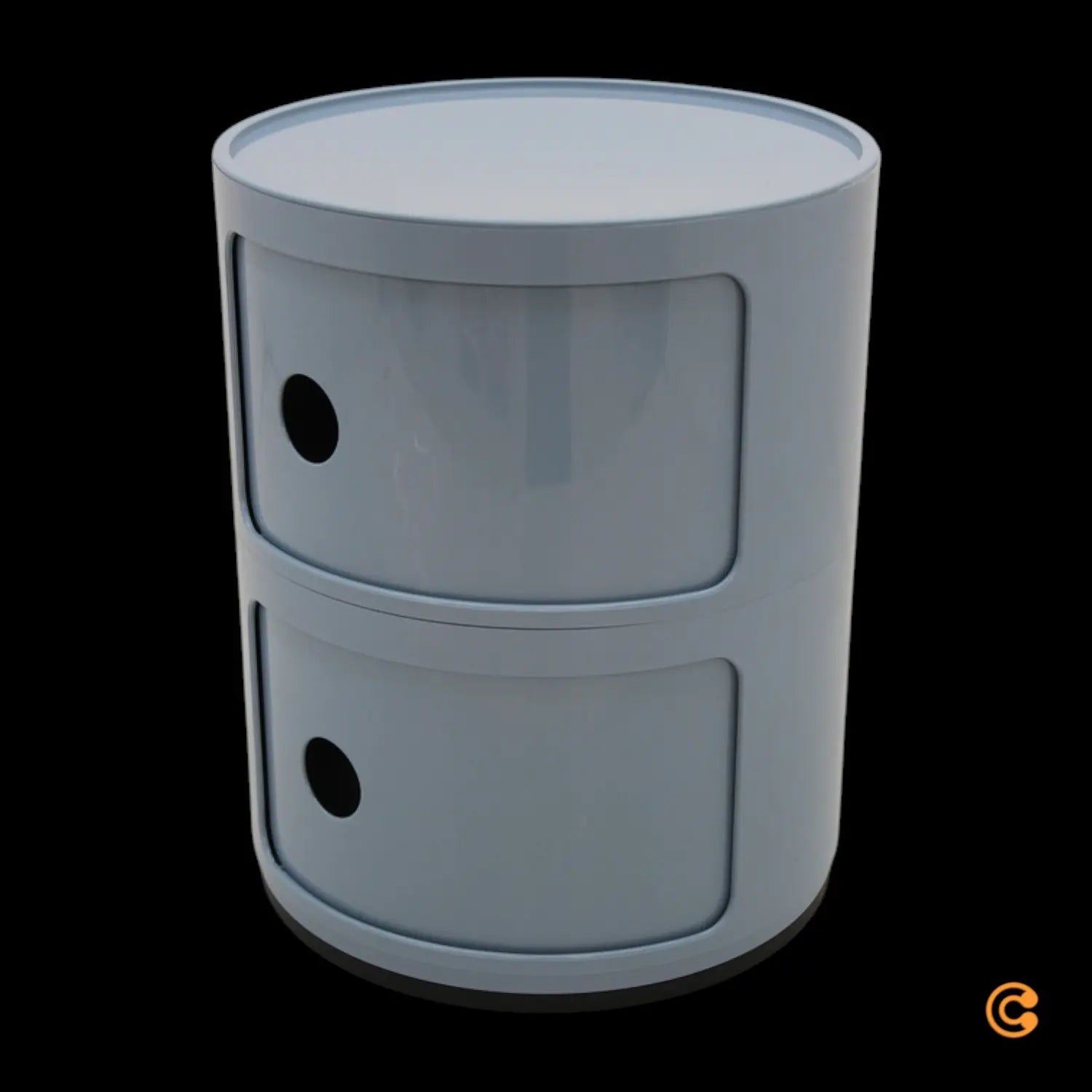 B-Ware Kartell Componibili Container Schrank Kommode Sky Blau 32 Cm Siehe Text/Foto - 8058967361353