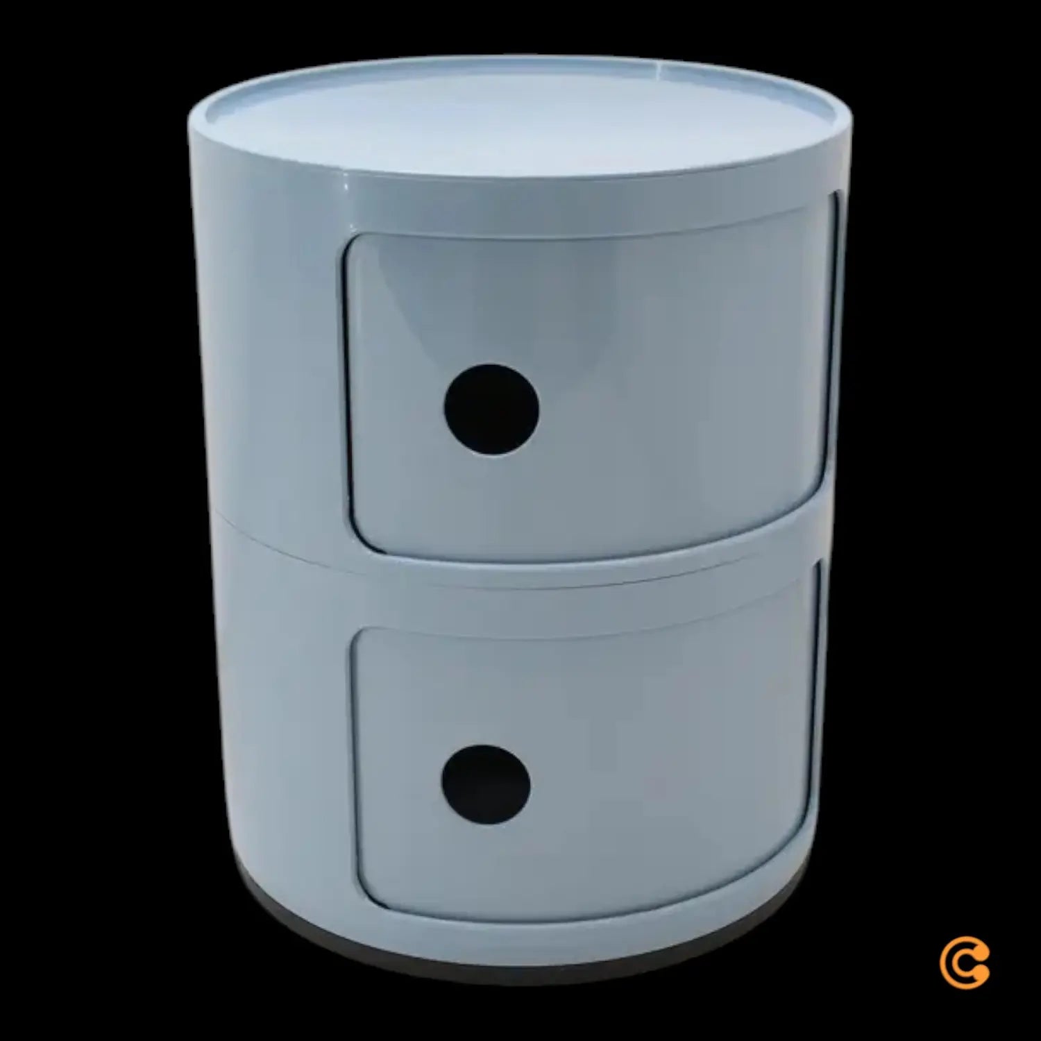 B-Ware Kartell Componibili Container Schrank Kommode Sky Blau Beistellschrank 32 Cm - 8058967361353