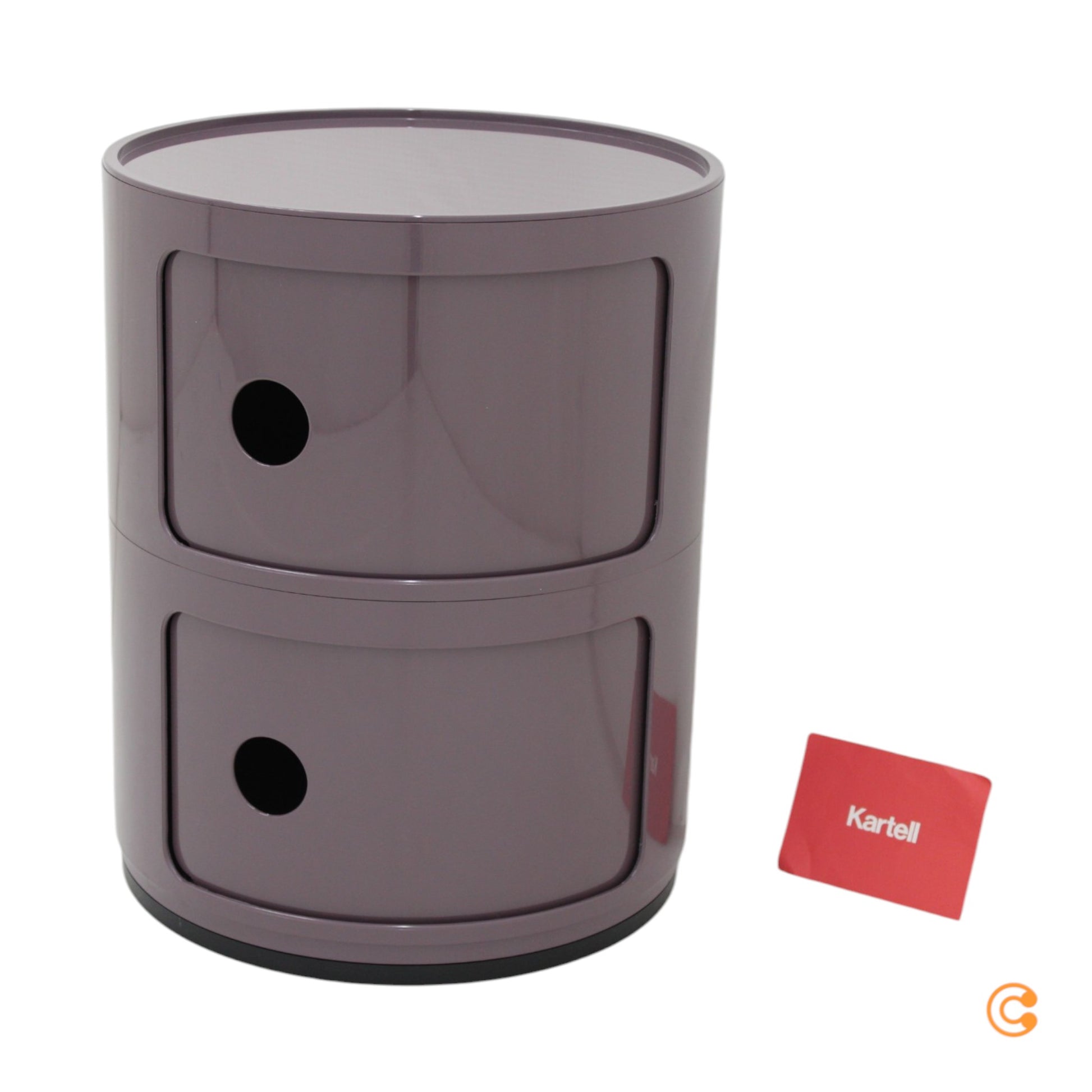 Kartell Componibili 4966 lila Containermöbel Bürocontainer Container Kunststoff - 8058967253566
