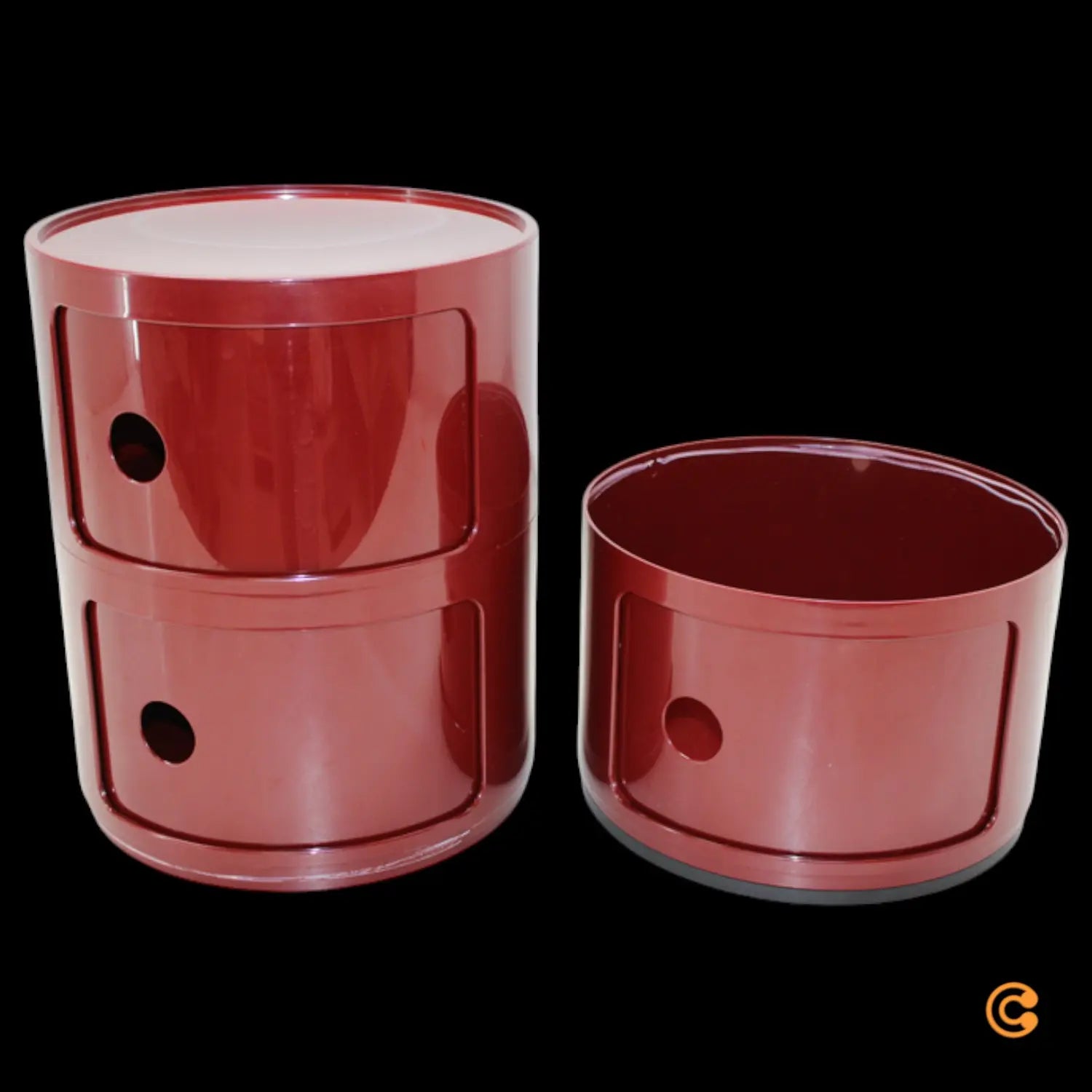 C-Ware Kartell Componibili 4967 Aufbewahrungsbox Behälter Stapelbar Siehe Text/Foto - 8058967361391