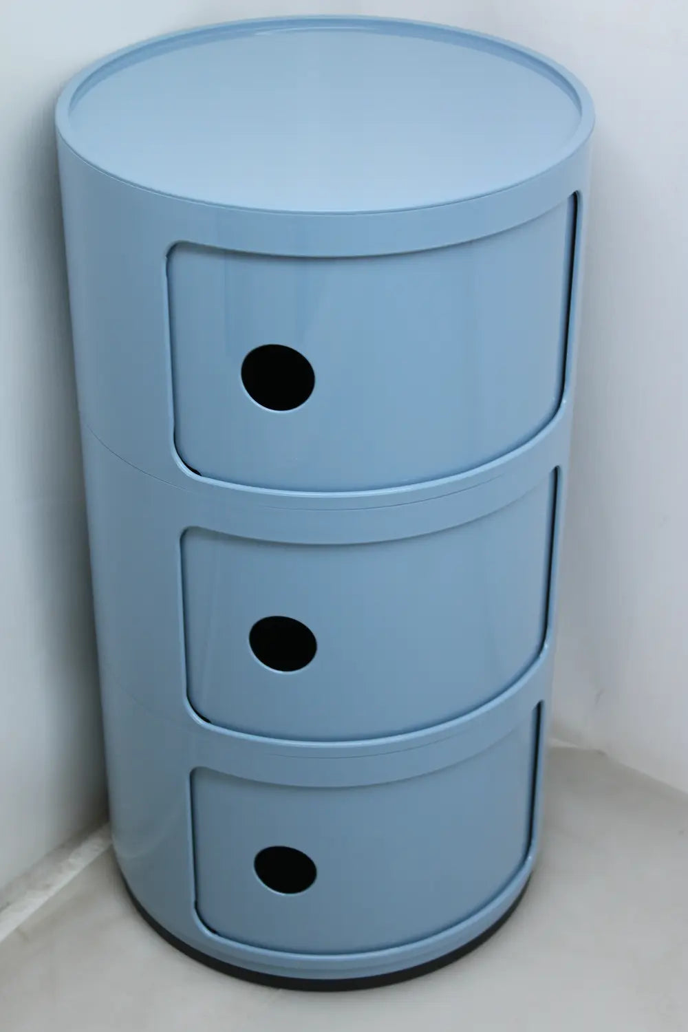 B-Ware Kartell Container Stauraum Componibili Himmelblau Aufbewahrungselement Container - 8058967361421
