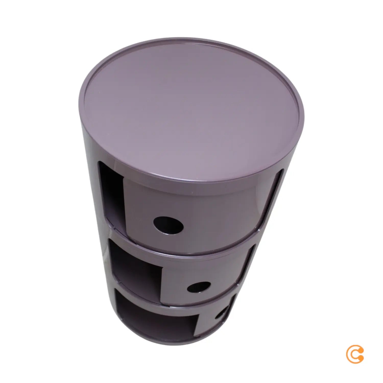 B-Ware Kartell Componibili 4967 Beistelltisch Nachttisch Schrank Container Box Lila477
