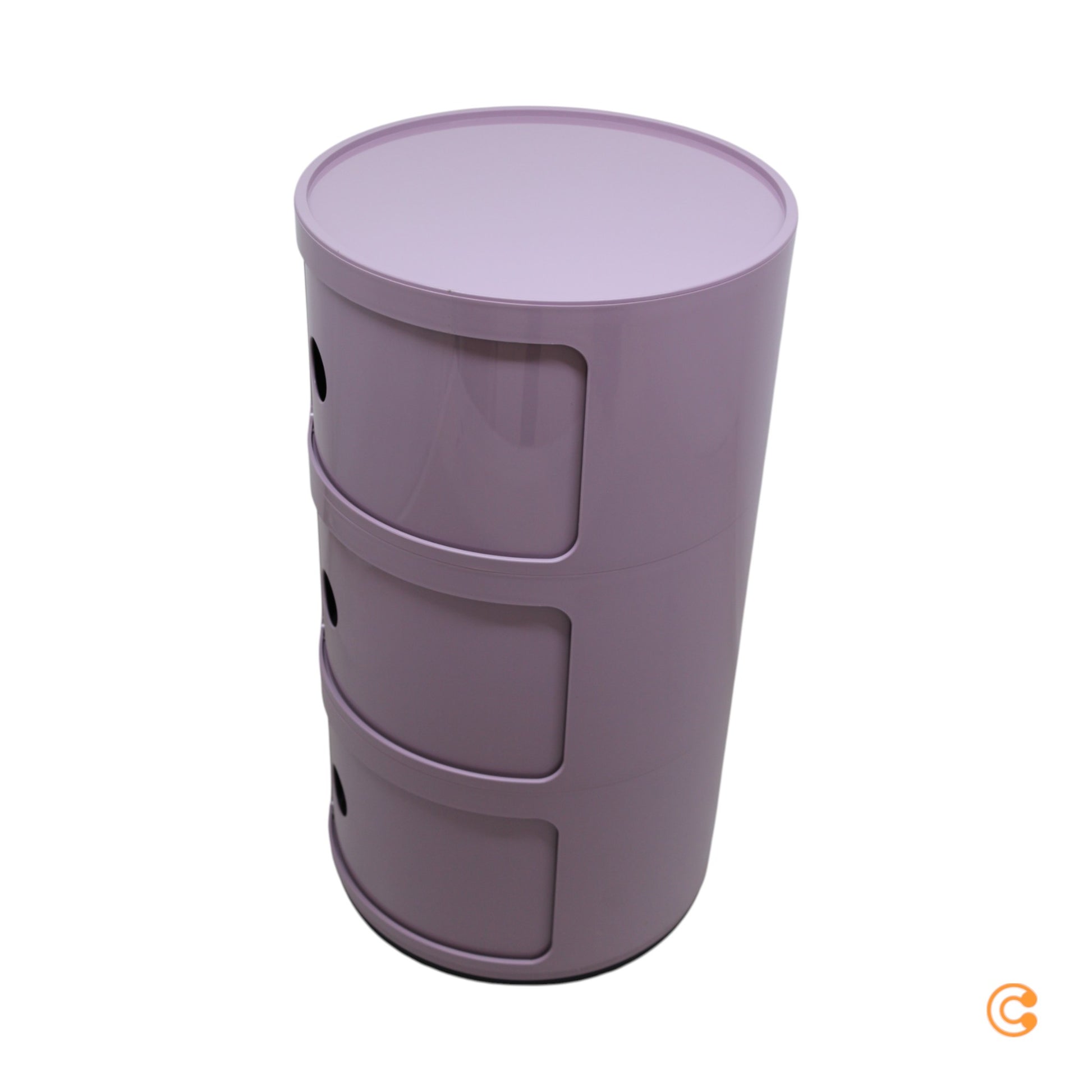 Kartell Componibili Container Stauraum mauve Aufbewahrungselement Modul Mauve - 8058967361414