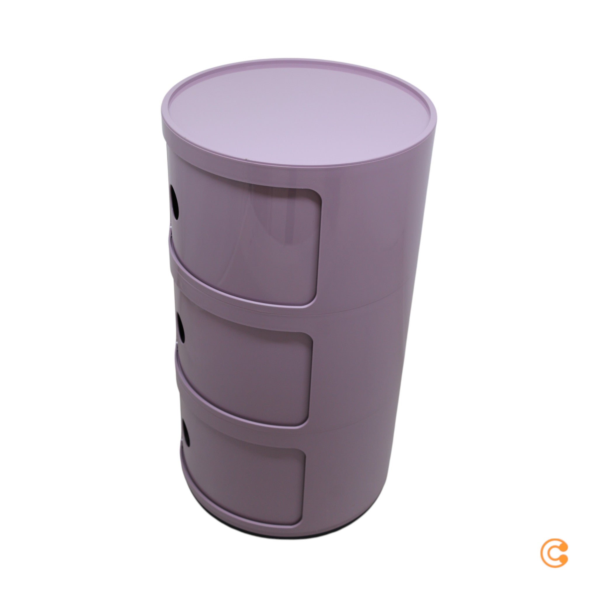 Kartell Componibili Container Stauraum mauve Aufbewahrungselement Modul Mauve - 8058967361414
