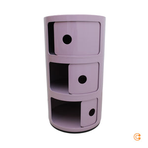 B-Ware Kartell Componibili Container Stauraum mauve Aufbewahrungselement Modul Mauve