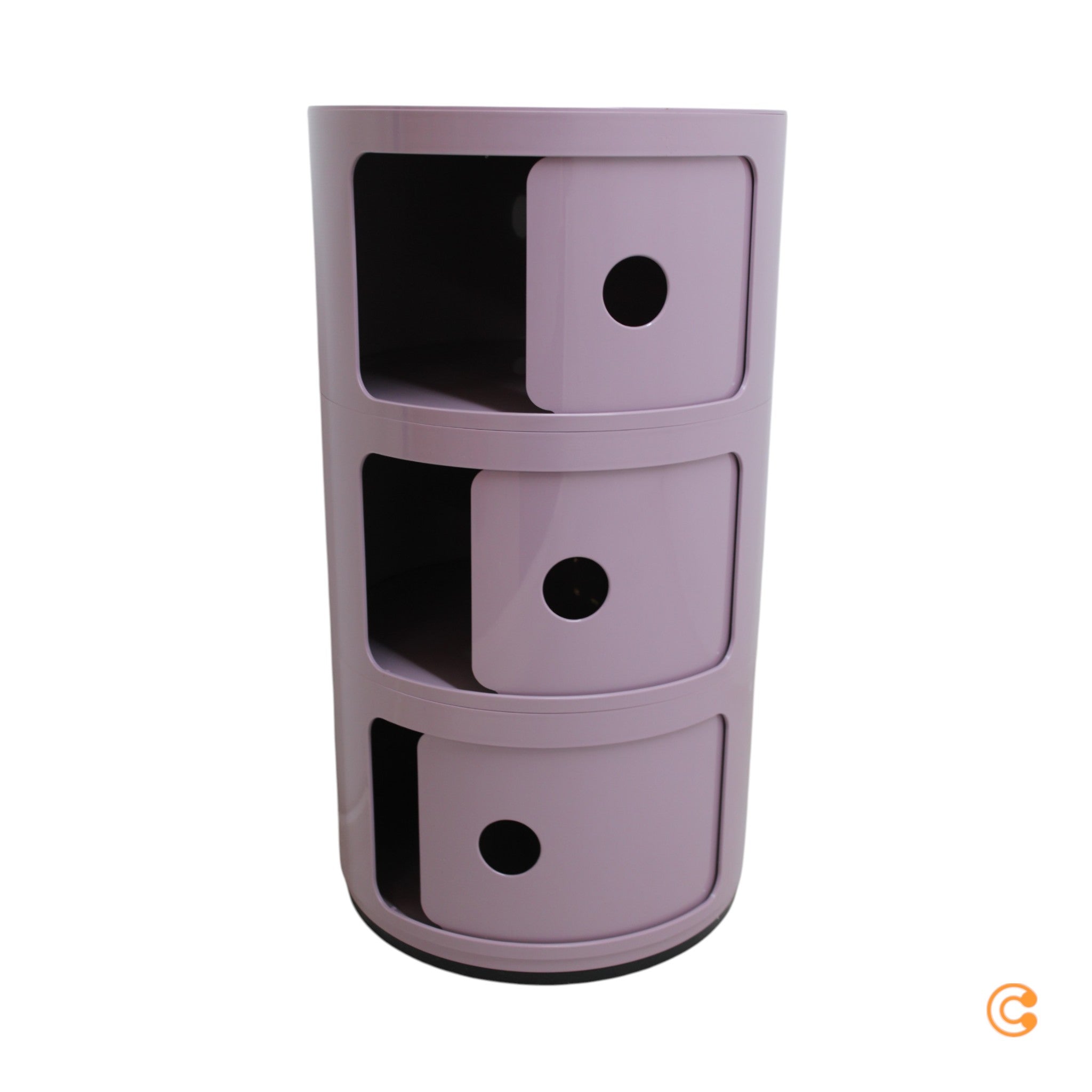 Kartell Componibili Container Stauraum mauve Aufbewahrungselement Modul Mauve - 8058967361414