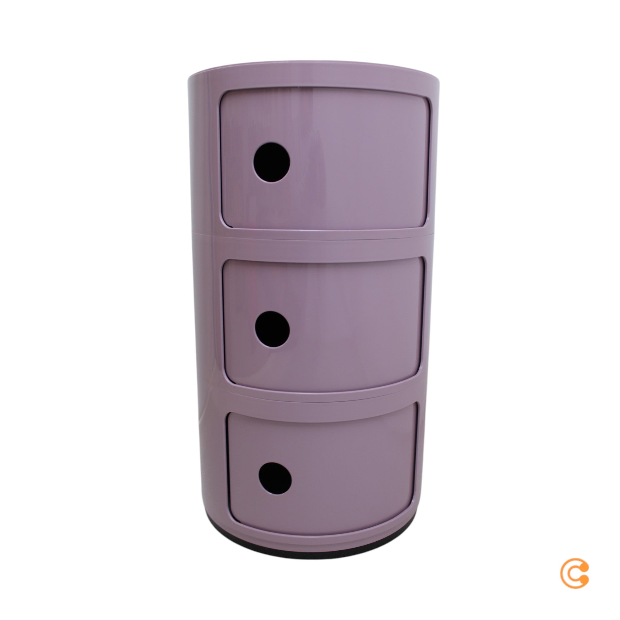 Kartell Componibili Container Stauraum mauve Aufbewahrungselement Modul Mauve - 8058967361414