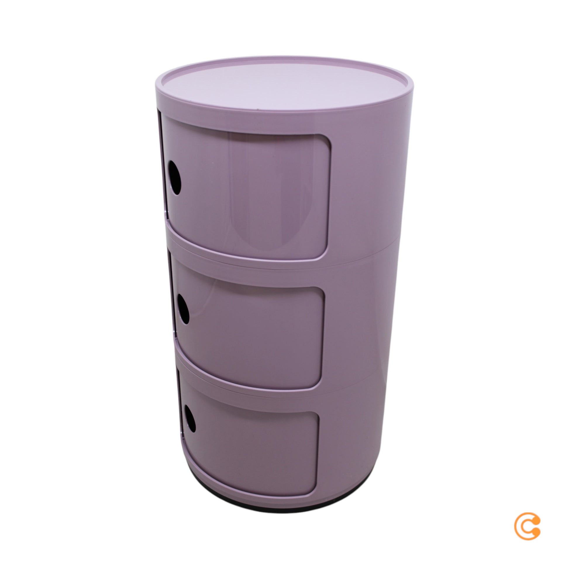 Kartell Componibili Container Stauraum mauve Aufbewahrungselement Modul Mauve - 8058967361414