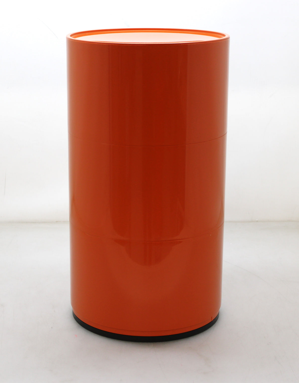 Kartell Componibili 3 Beistelltisch Container Stauraum Orange Kunststoff Schrank - 8058967361438