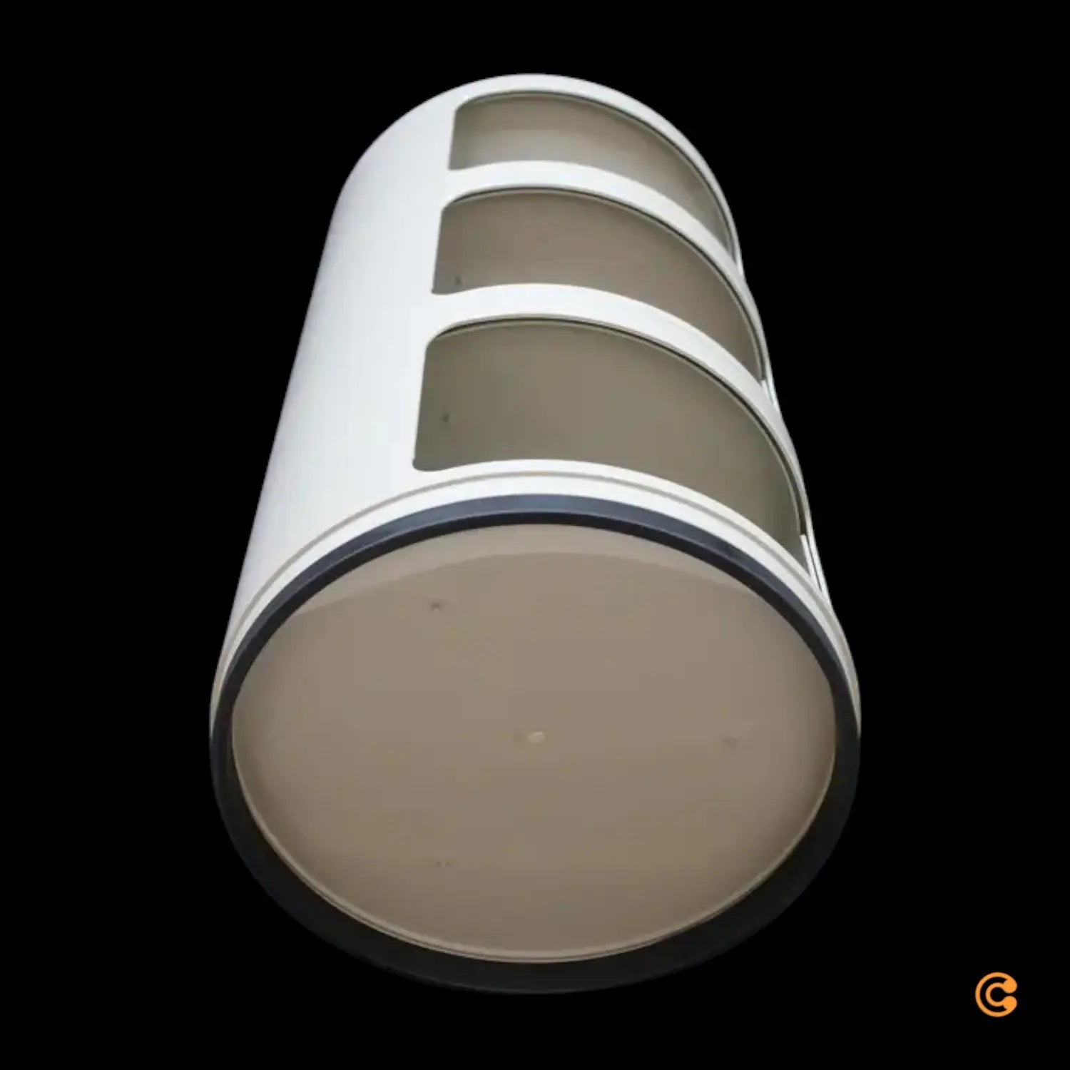 B-Ware Kartell Componibili Container Stauraum Schrank Beistelltisch Grau Taubengrau  - 8058967361407