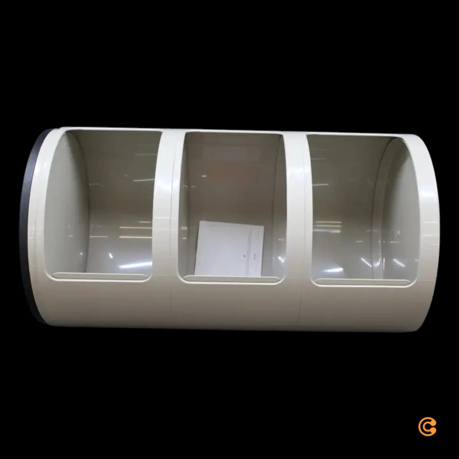 B-Ware Kartell Componibili Container Stauraum Schrank Beistelltisch Grau Taubengrau  - 8058967361407