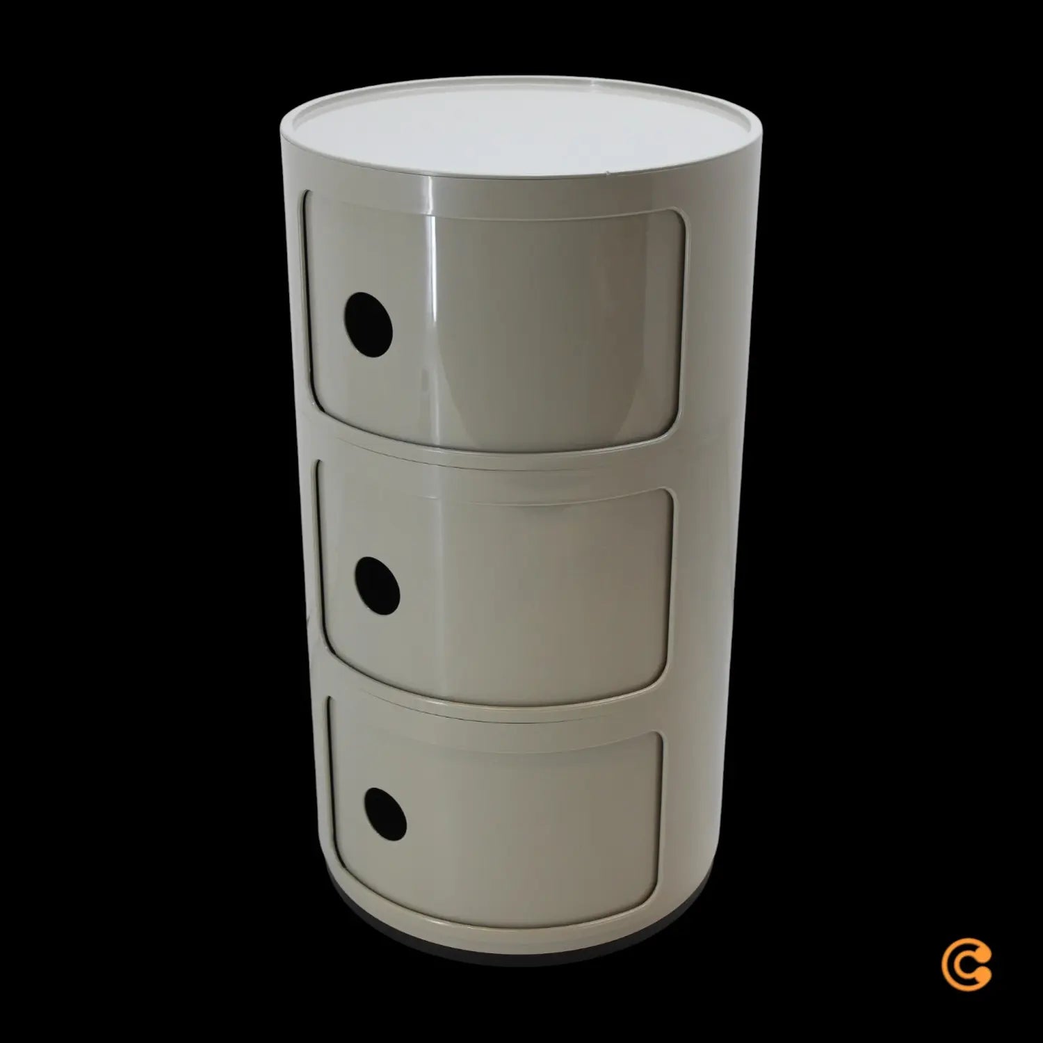 B-Ware Kartell Componibili Container Stauraum Grau Designklassiker Siehe Text/Foto - 8058967361407