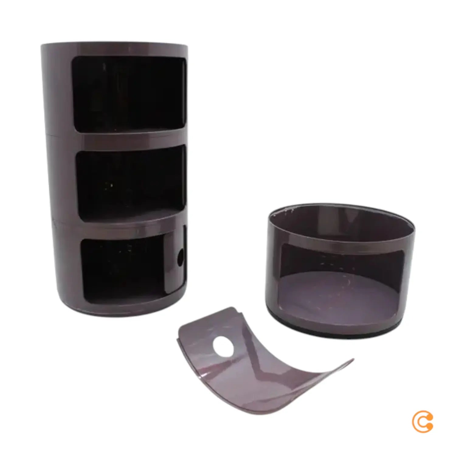 C-Ware Kartell Componibili 4 Container Schrankmodul Regalmodul 77cm Siehe Text/Foto - 8058967253689