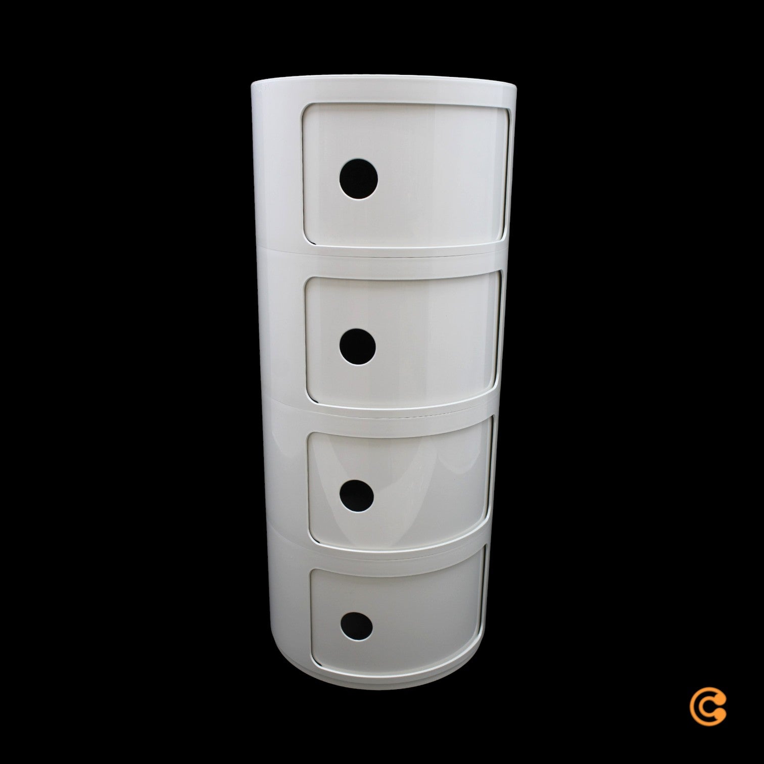 Kartell Componibili 4985 Container Schrank Kommode Nachttisch Aufbewahrung weiß - 8058967250978