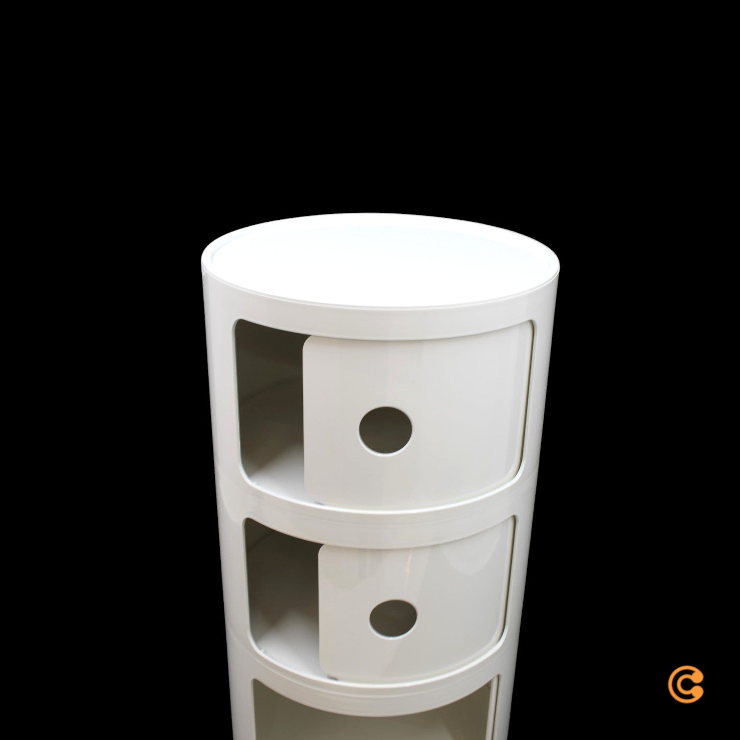 Kartell Componibili 4985 Container Schrank Kommode Nachttisch Aufbewahrung weiß - 8058967250978