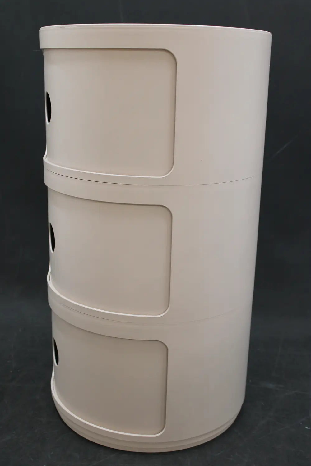 B-Ware Kartell Componibili Bio 5970 Beistelltisch Tisch Box Container Schrank Creme - 8058967294651