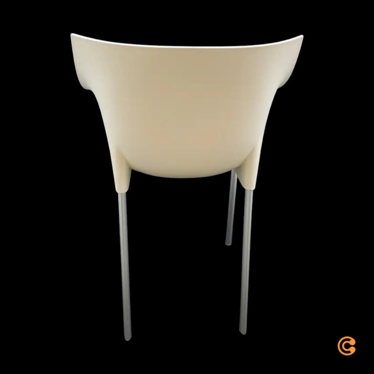 B-Ware Kartell Dr. No Armlehnstuhl Gartenstuhl Stuhl Balkonstuhl Weiß Siehe Text/F541 - 8058967058789