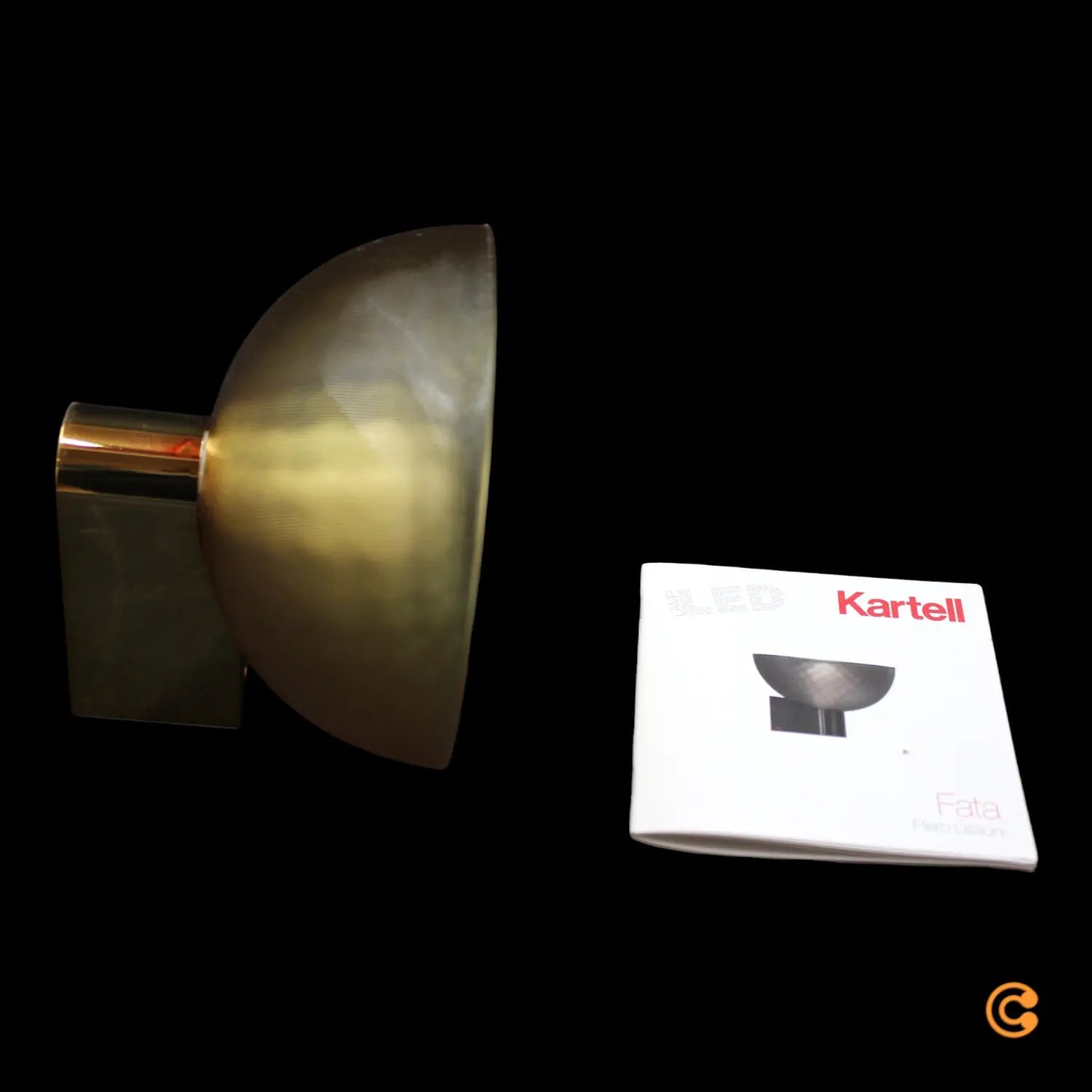 B-Ware Kartell Wandleuchte Wandlampe Fata Led Amber Thermoplastisches Technopolymer - 8058967323245
