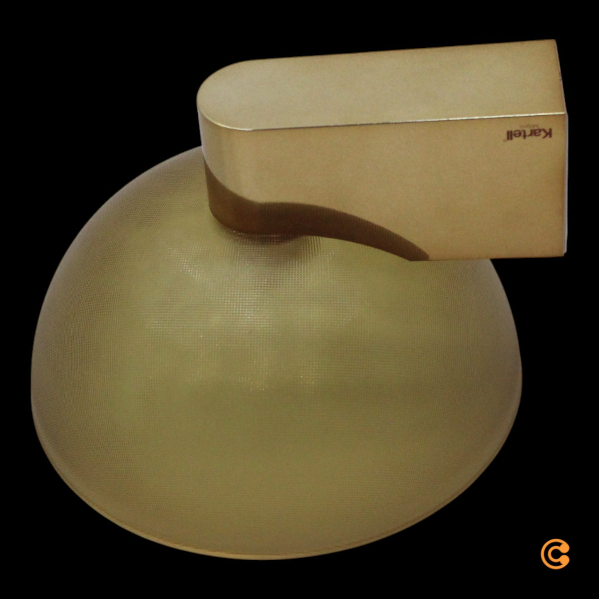 Kartell Wandleuchte Wandlampe Fata LED amber thermoplastisches Technopolymer399 - 8058967323245