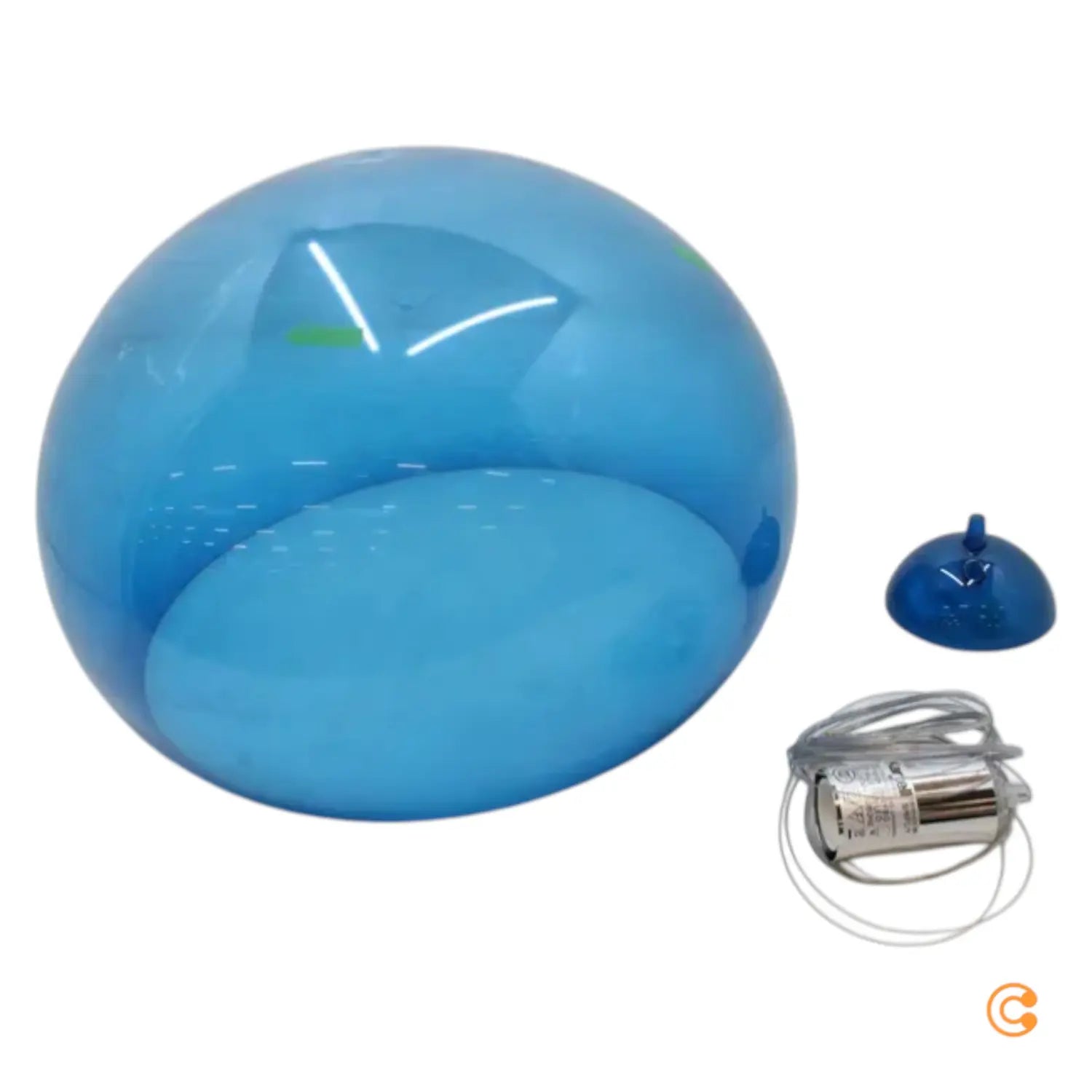 B-Ware Kartell Fl/Y Pendelleuchte Hängeleuchte Deckenlampe Lampe Blau Siehe Text/Foto - 8058967092509