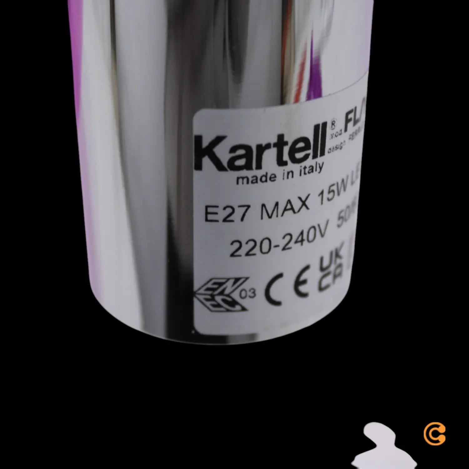 B-Ware Kartell Pendelleuchte Hängeleuchte Fl/Y Leuchte Pink Kugel Wohnzimmer Esszimmer - 8058967092561