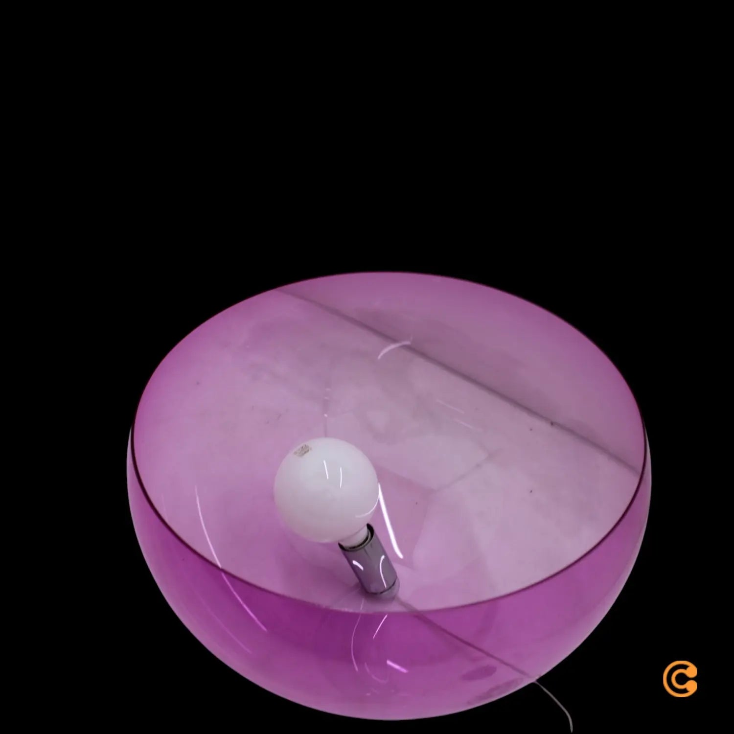 B-Ware Kartell Pendelleuchte Hängeleuchte Fl/Y Leuchte Pink Kugel Wohnzimmer Esszimmer - 8058967092561