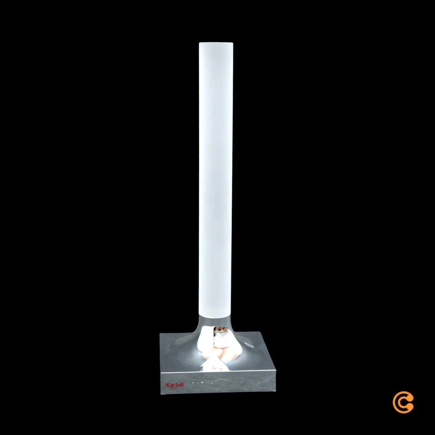 B-Ware Kartell Goodnight Led Akkuleuchte Tischlampe Verchromt Leuchte Akku - 8058967322880
