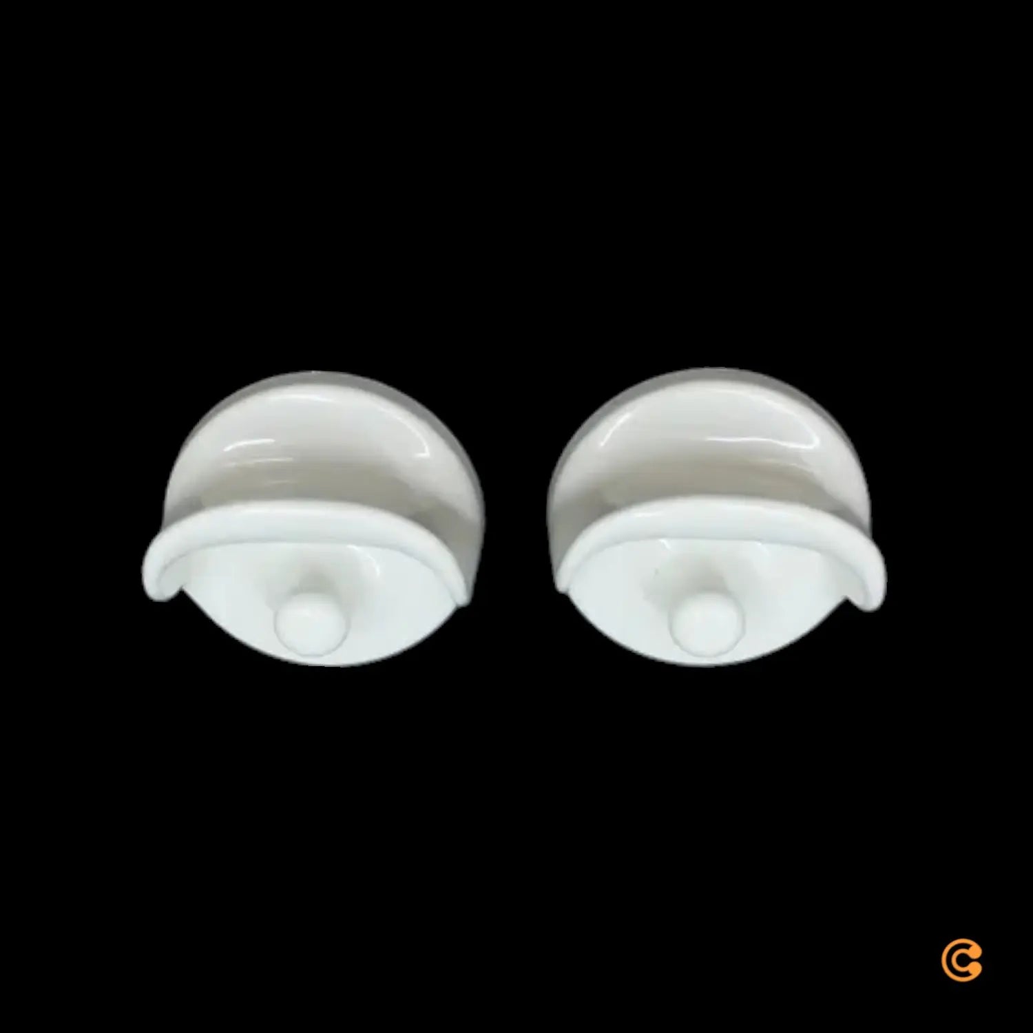 B-Ware Kartell Gancio Kleiderbügel Garderobenbügel Weiß Undurchsichtig Kunststoff - 8034105783942