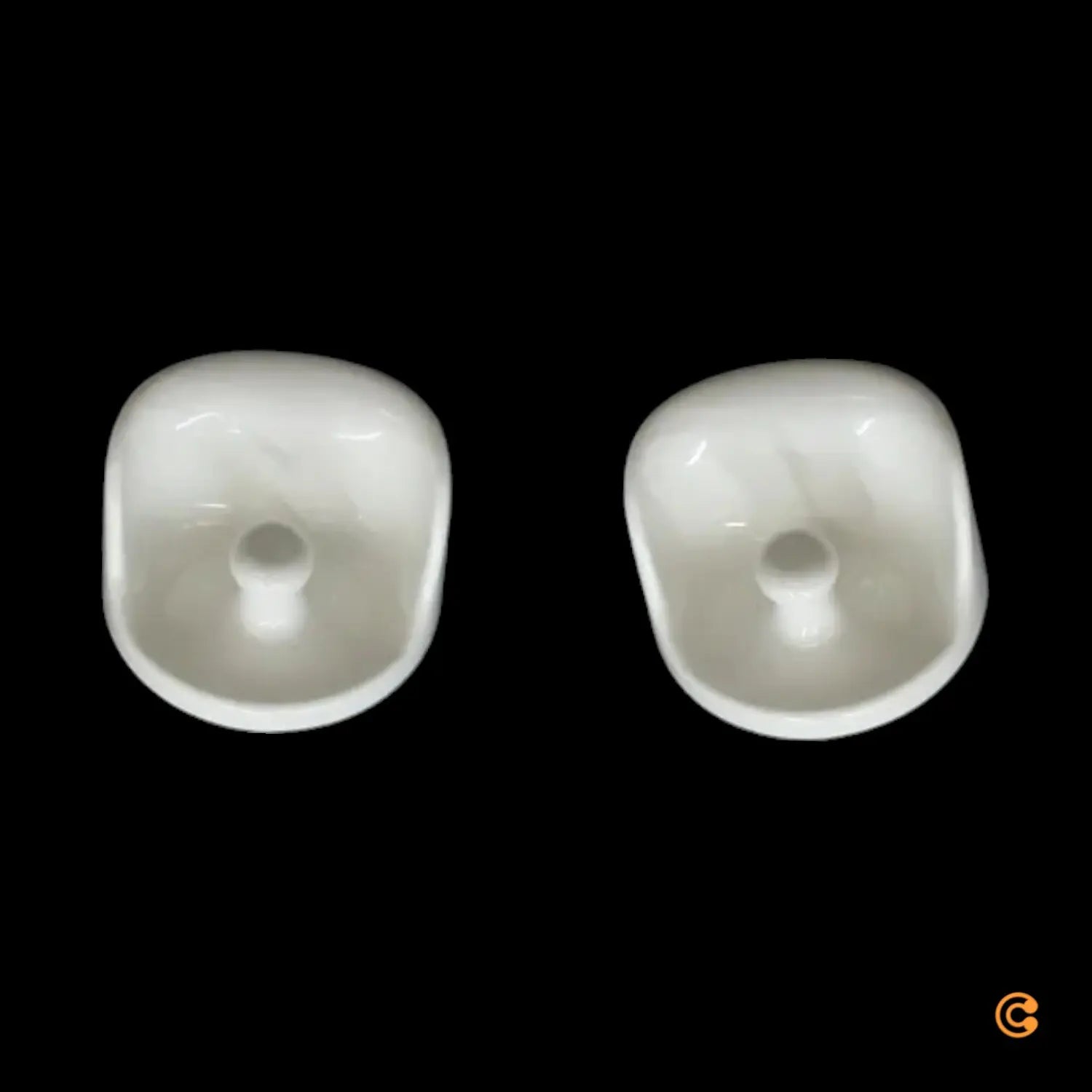 B-Ware Kartell Gancio Kleiderbügel Garderobenbügel Weiß Undurchsichtig Kunststoff - 8034105783942