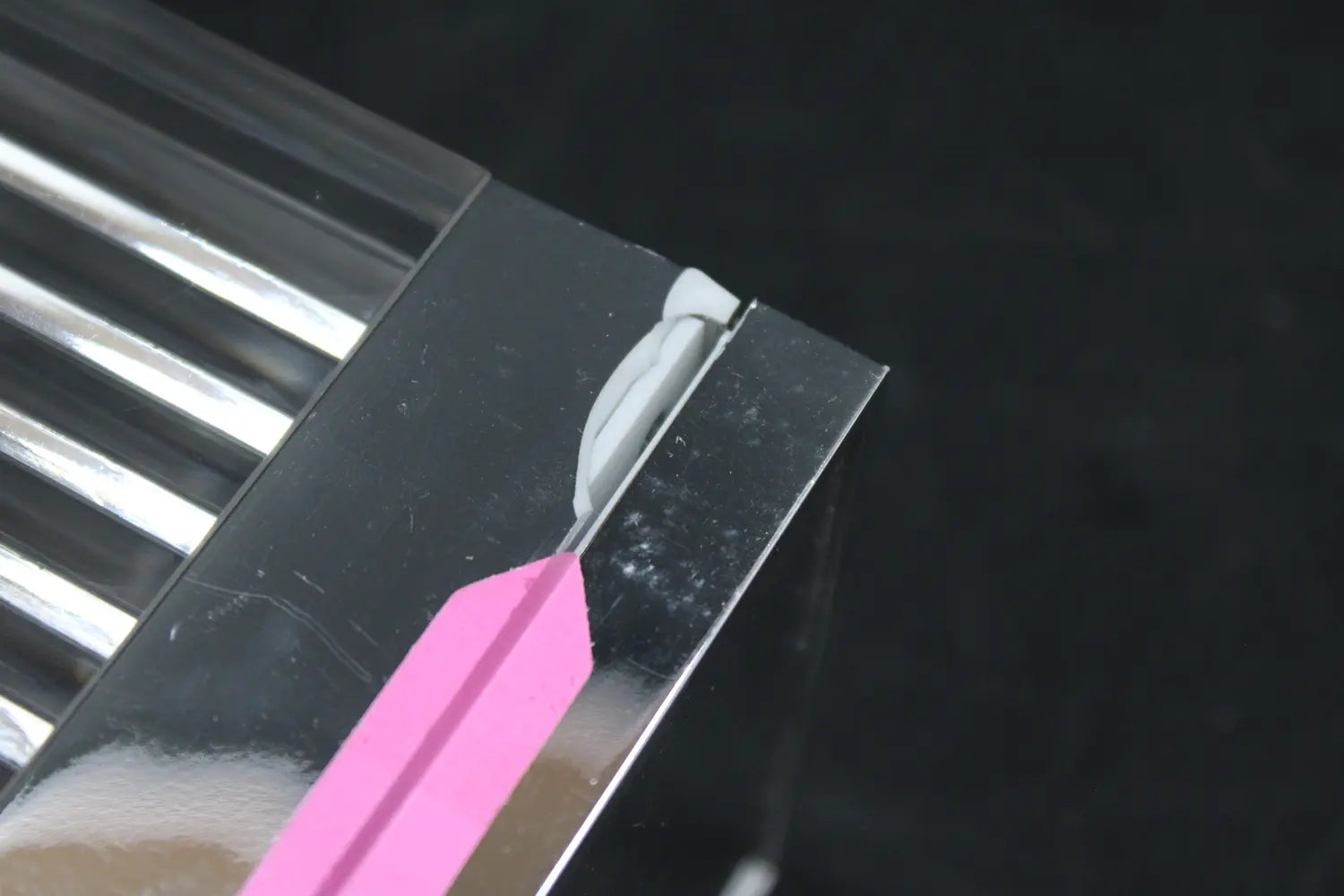 B-Ware Kartell Tischlampe Laterne Led Kristall Transparent Outdoor Lampe Akku Designer - 8058967267877