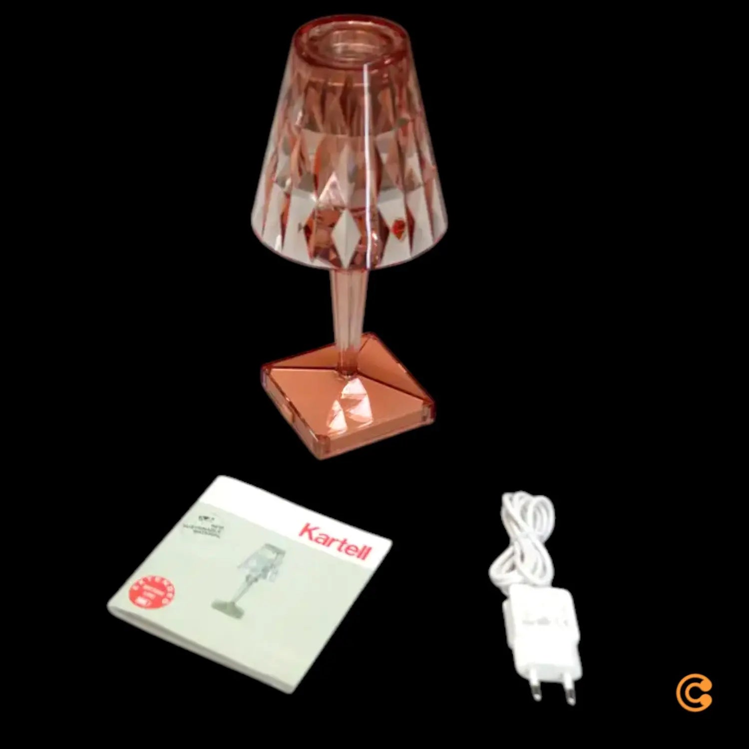 B-Ware Kartell Tischleuchte Akku Lampe Led Battery Pink Outdoor Leuchte Siehe Text/Foto - 8058967362206