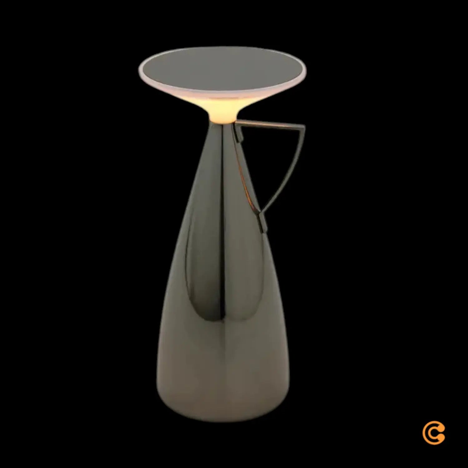 B-Ware Kartell Tischleuchte Akku Lampe Led Camomille Dunkelgrau Weiß Siehe Text - 8058967370737