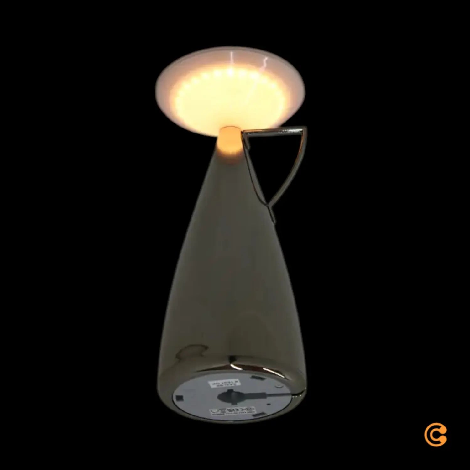 B-Ware Kartell Tischleuchte Akku Lampe Led Camomille Dunkelgrau Weiß Siehe Text - 8058967370737