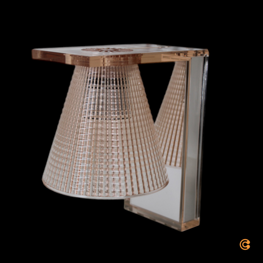 Kartell Light Air Wandleuchte Lampe Bernstein Hauptlicht Sculped Kartell Led  B-Ware - 8058967199987