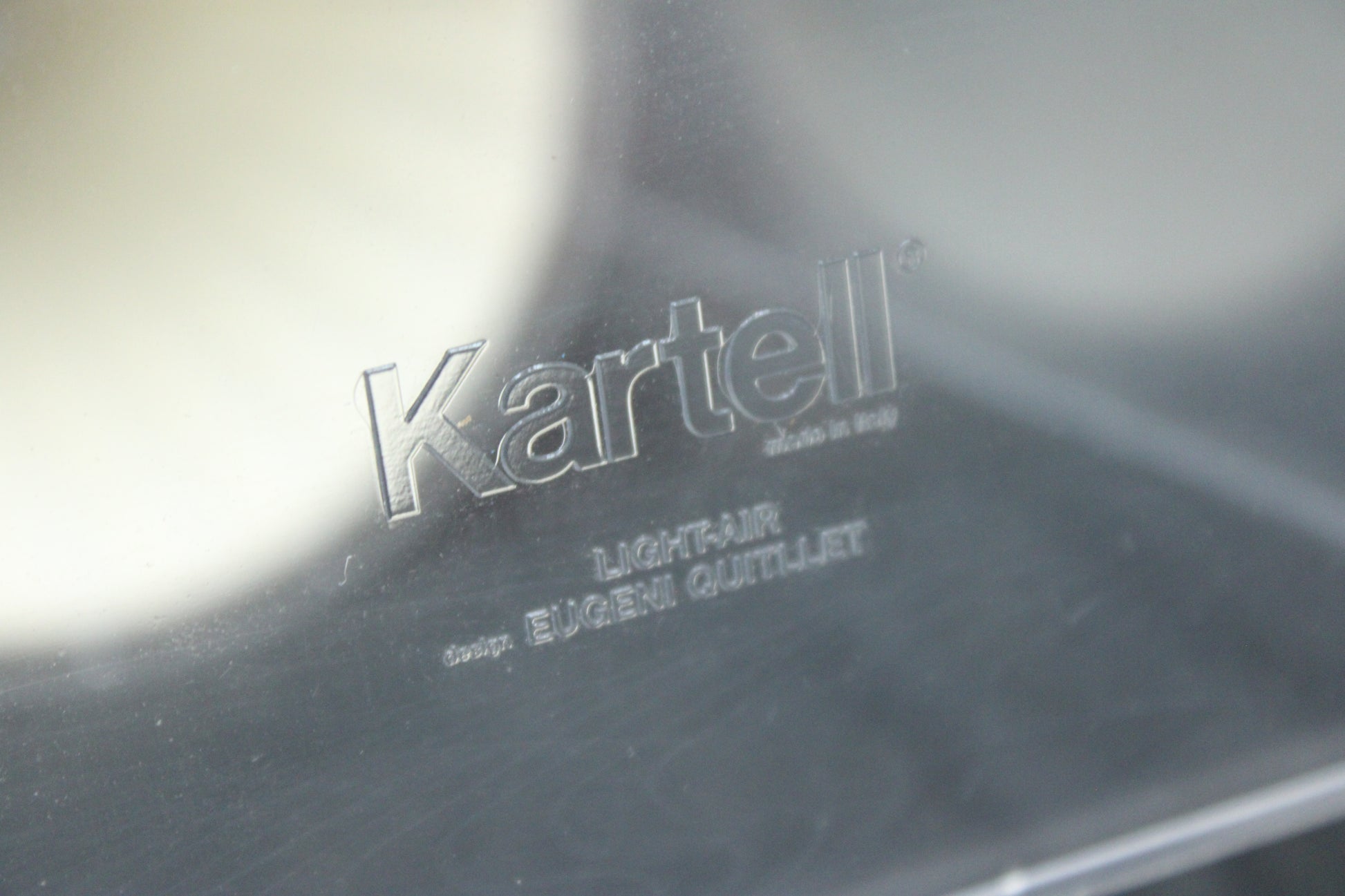 Kartell Light-Air Tischlampe Tischlampe Lampe Leuchte glasklar beige E14 IP 20 - 8058967186406