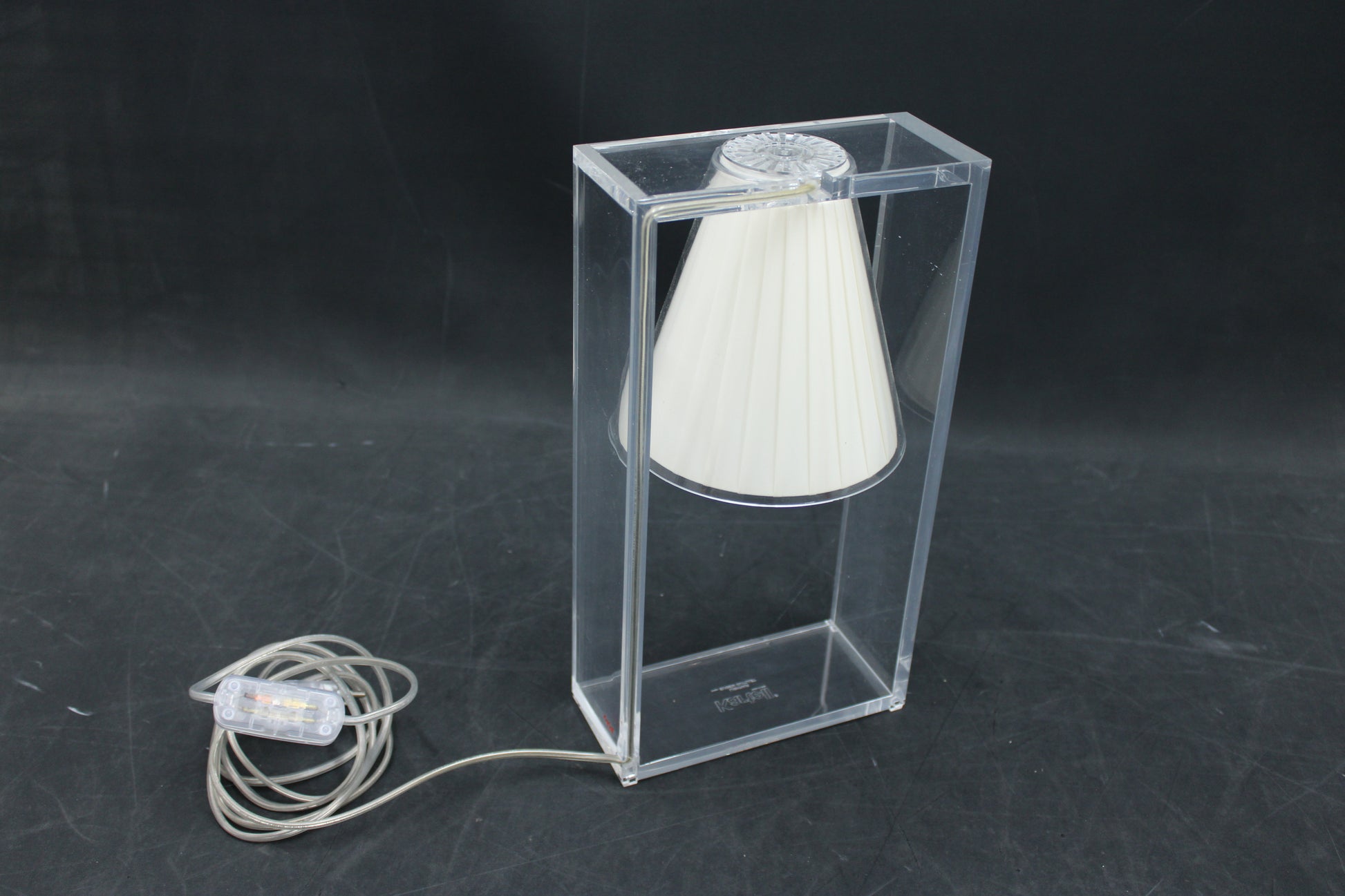 Kartell Light-Air Tischlampe Tischlampe Lampe Leuchte glasklar beige E14 IP 20 - 8058967186406