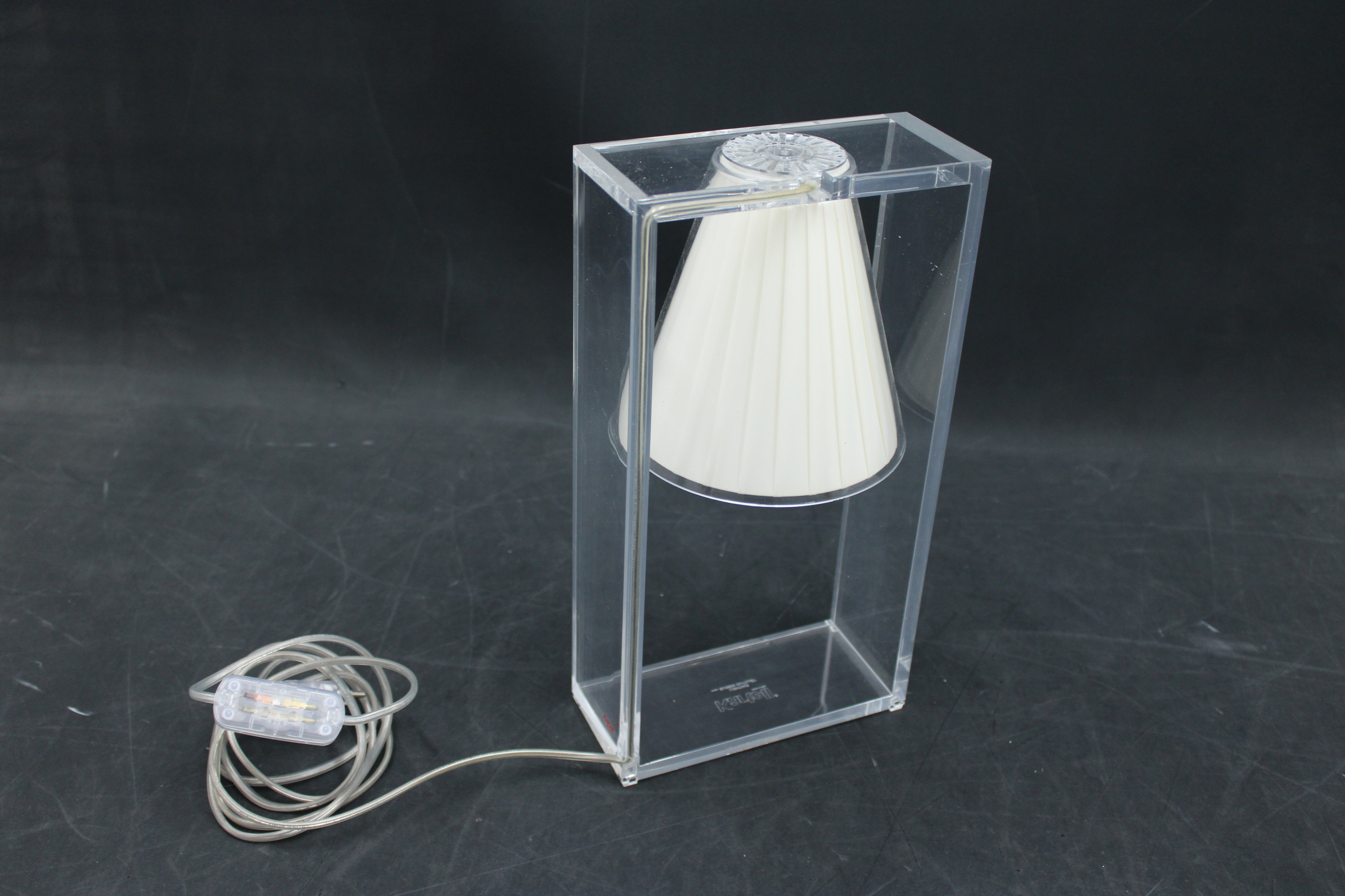 Kartell Light-Air Tischlampe Tischlampe Lampe Leuchte glasklar beige E14 IP 20 - 8058967186406