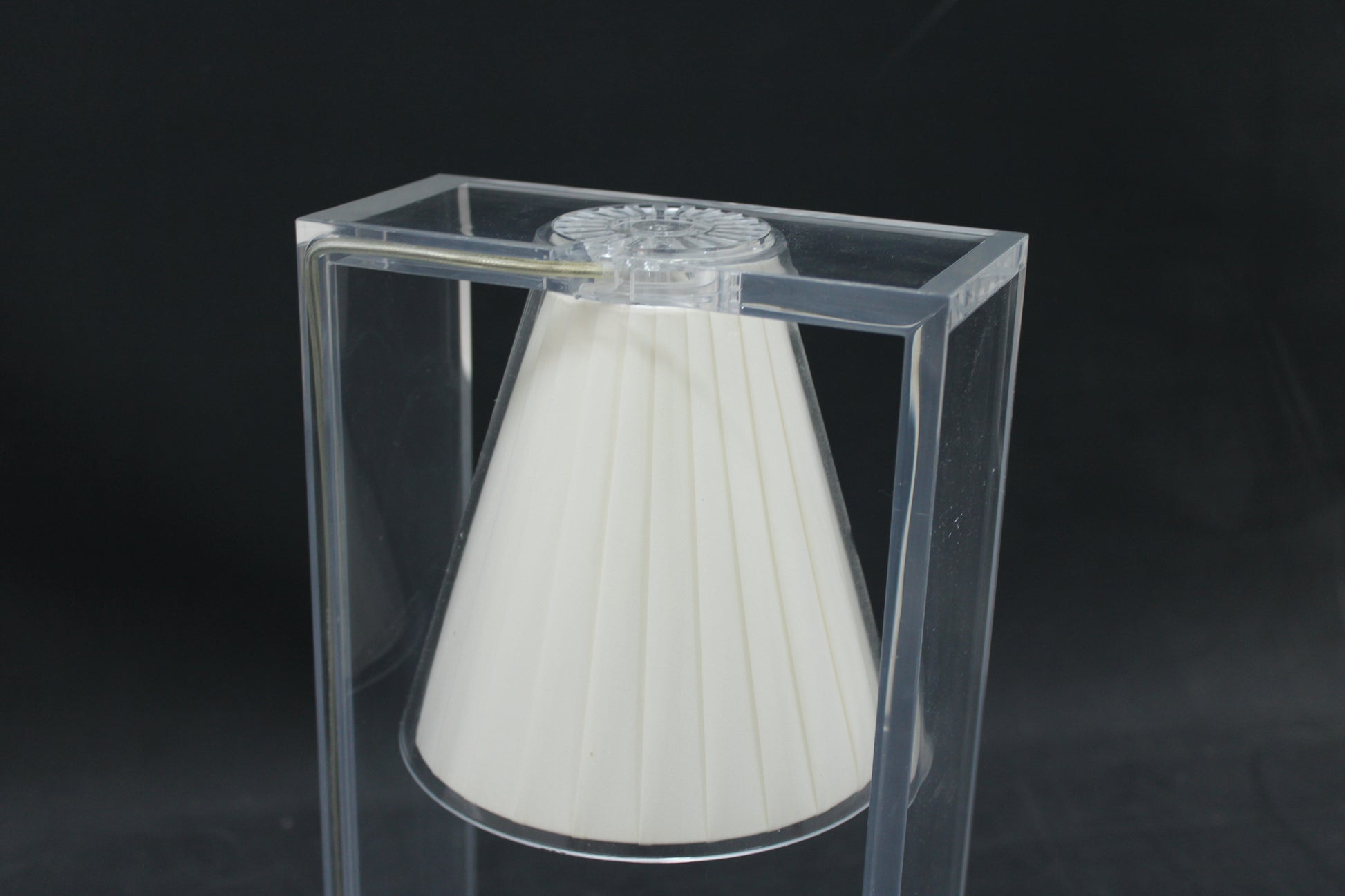 Kartell Light-Air Tischlampe Tischlampe Lampe Leuchte glasklar beige E14 IP 20 - 8058967186406