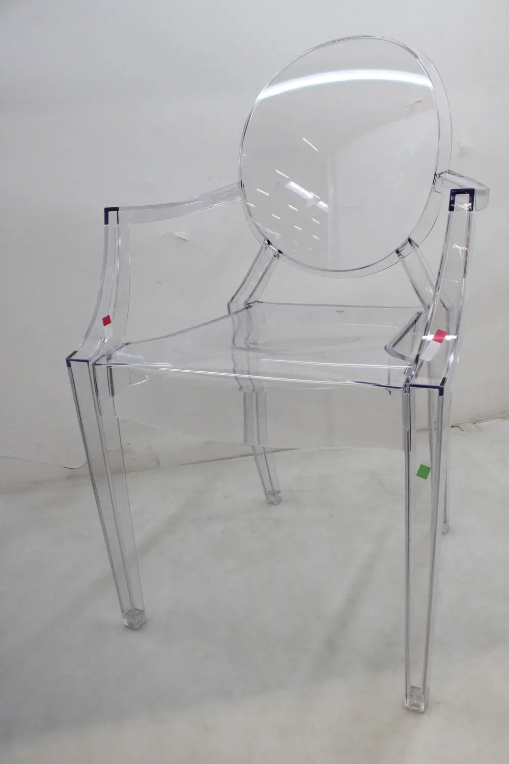 B-Ware Kartell Louis Armlehnstuhl Stuhl Esszimmerstuhl Essstuhl Gartenstuhl Siehe Text