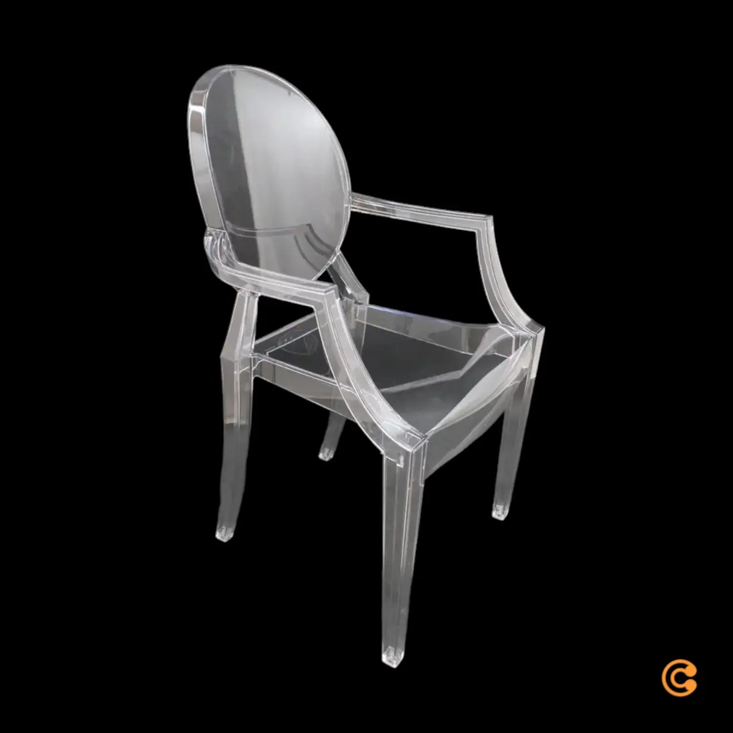 B-Ware Kartell Esszimmerstuhl Stuhl Küchenstuhl Designerstuhl Polycarbonat Siehe Text