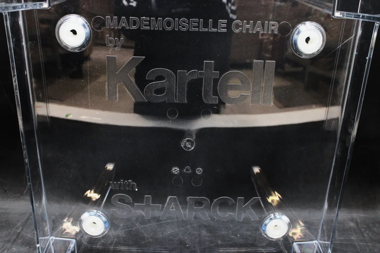 B-Ware Kartell Armlehnstuhl Mademoiselle Rubelli Brown Mit Stuhlbeinen Siehe Text/Foto - 8058967341041