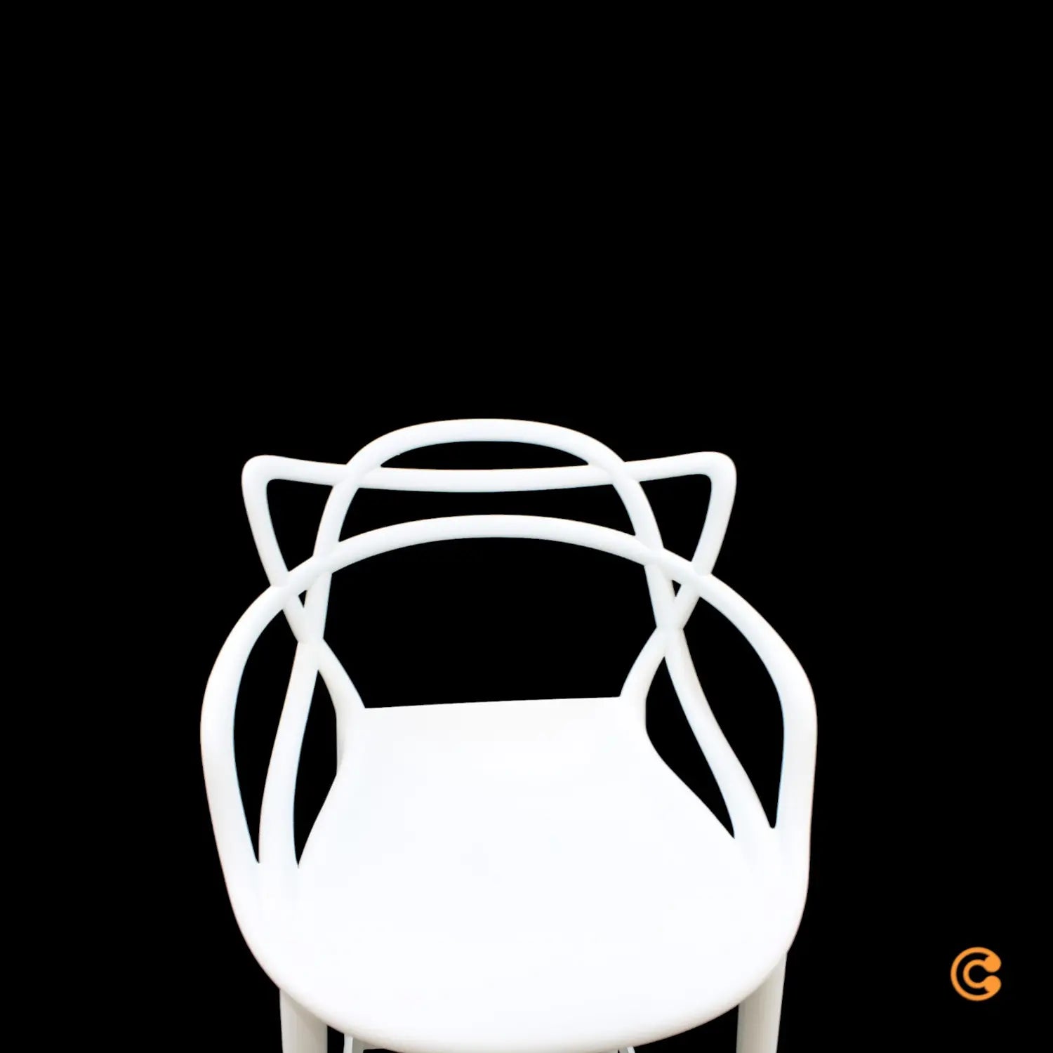 B-Ware Kartell Masters Barhocker Tresenstuhl Hocker Stuhl Barstuhl  75cm Weiß